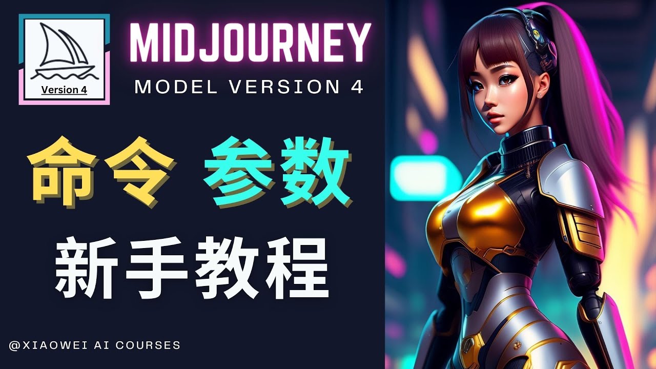 （4873期）Midjourney新手入门教程，轻松创作顶级图像，命令参数-新手教程-启航188资源站