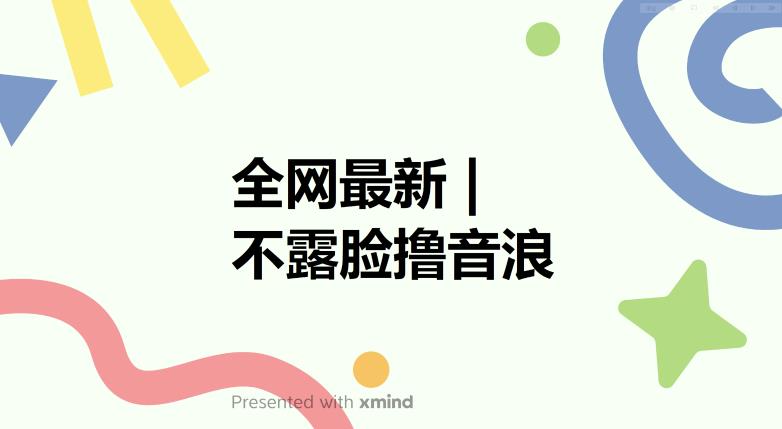 全网最新不露脸撸音浪，跑通自动化成交闭环，实现出单+收徒收益最大化【揭秘】-启航188资源站