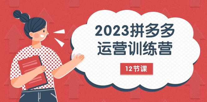 （7805期）2023拼多多运营训练营：流量底层逻辑，免费+付费流量玩法（12节课）-启航188资源站