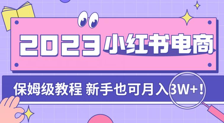 阿本小红书电商陪跑营4.0，带大家从0到1把小红书做起来-启航188资源站