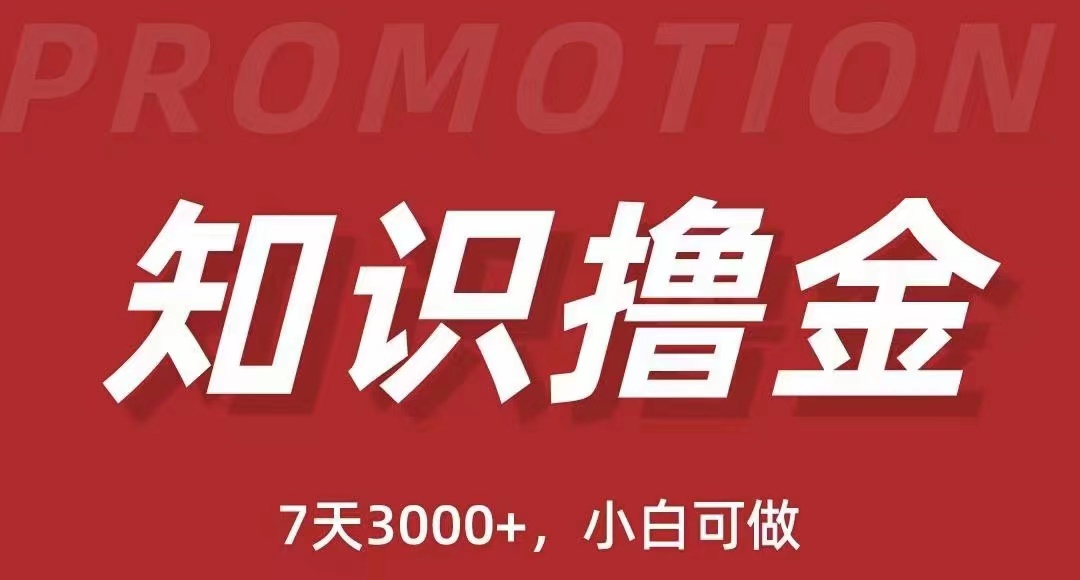 （5629期）抖音知识撸金项目：简单粗暴日入1000+执行力强当天见收益(教程+资料)-启航188资源站