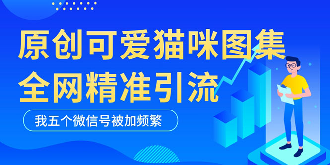 （5498期）黑科技纯原创可爱猫咪图片，全网精准引流，实操5个VX号被加频繁-启航188资源站