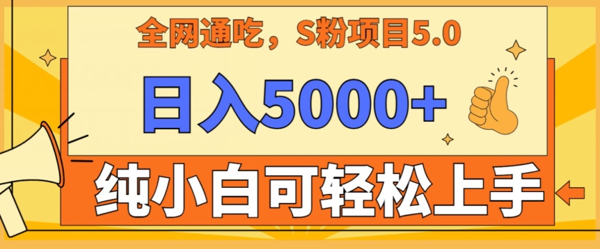 男粉项目5.0，最新野路子，纯小白可操作，有手就行，无脑照抄，纯保姆教学-启航188资源站