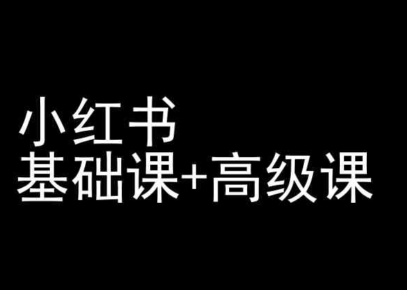 小红书基础课+高级课-小红书运营教程-启航188资源站