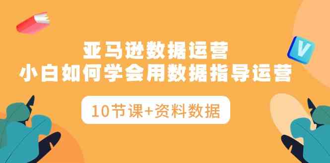 （10158期）亚马逊数据运营，小白如何学会用数据指导运营（10节课+资料数据）-启航188资源站