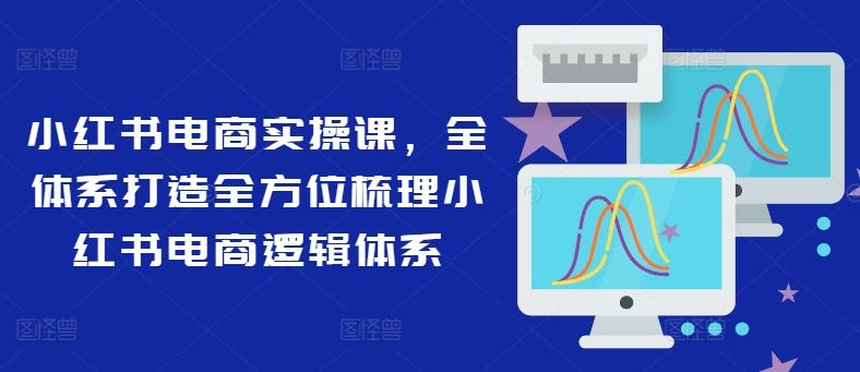 小红书电商实操课，全体系打造全方位梳理小红书电商逻辑体系-启航188资源站