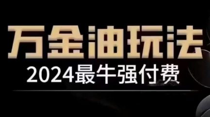 2024最牛强付费，万金油强付费玩法，干货满满，全程实操起飞-启航188资源站