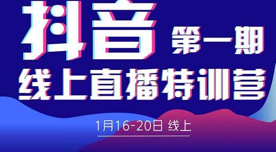 2022美尊学堂-抖音直播线上特训营价值4980元￼￼-启航188资源站