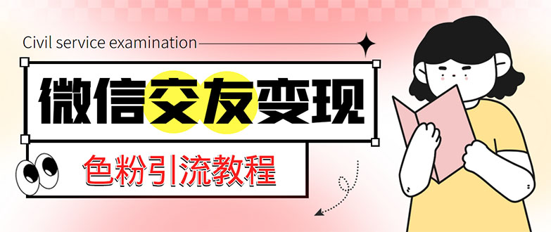 微信交友变现项目，吸引全网LSP男粉精准变现，小白也能轻松上手，日入500+-启航188资源站