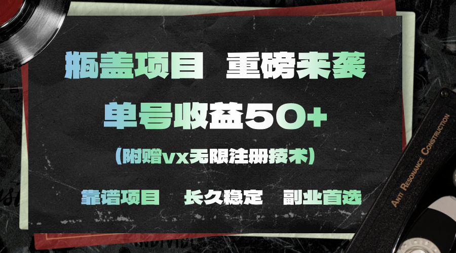 一分钟一单，一单利润30+，适合小白操作-启航188资源站