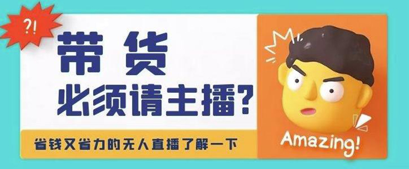 （4312期）淘宝无人直播带货0基础教程，手把手教你无人直播，省钱又省力-启航188资源站