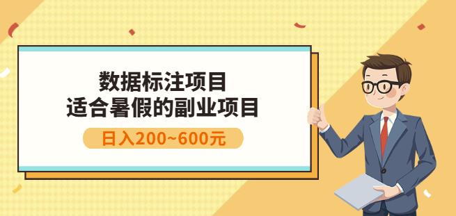 副业赚钱：人工智能数据标注项目，简单易上手，小白也能日入200+-启航188资源站