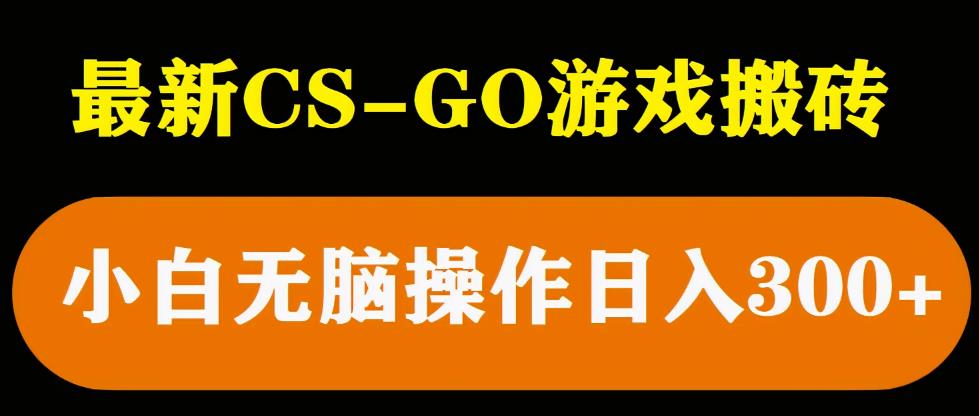 最新csgo游戏搬砖游戏，无需挂机小白无脑也能日入300+-启航188资源站