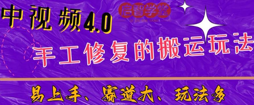 中视频4.0赛道：新手福音，一小时制作，三天过计划，7天看效果【揭秘】-启航188资源站