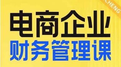 电商企业财务管理线上课，为电商企业规划财税-启航188资源站