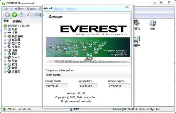 everest professional(硬件检测软件) v1.51.195汉化版-启航188资源站