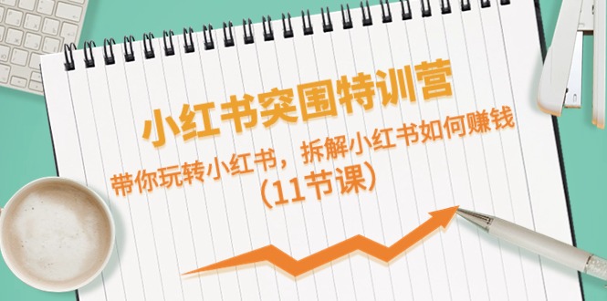 （10868期）小红书突围特训营，带你玩转小红书，拆解小红书如何赚钱（11节课）-启航188资源站