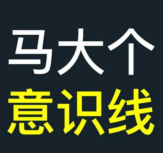 马大个意识线，一门改变人生意识的课程，讲解什么是能力线什么是意识线-启航188资源站