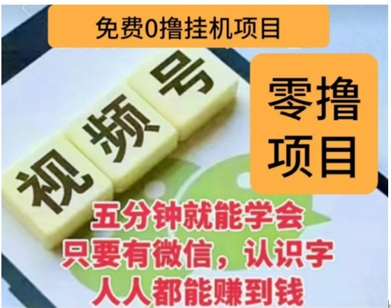 微信视频号挂机零成本撸米项目，单号一天收益多米，帐号越多收益就越高！-启航188资源站