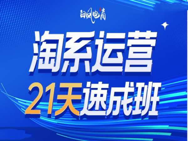 淘系运营21天速成班35期，年前最后一波和2025方向-启航188资源站